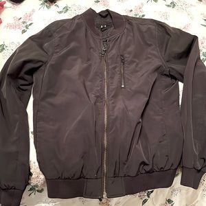 Black h&m bomber